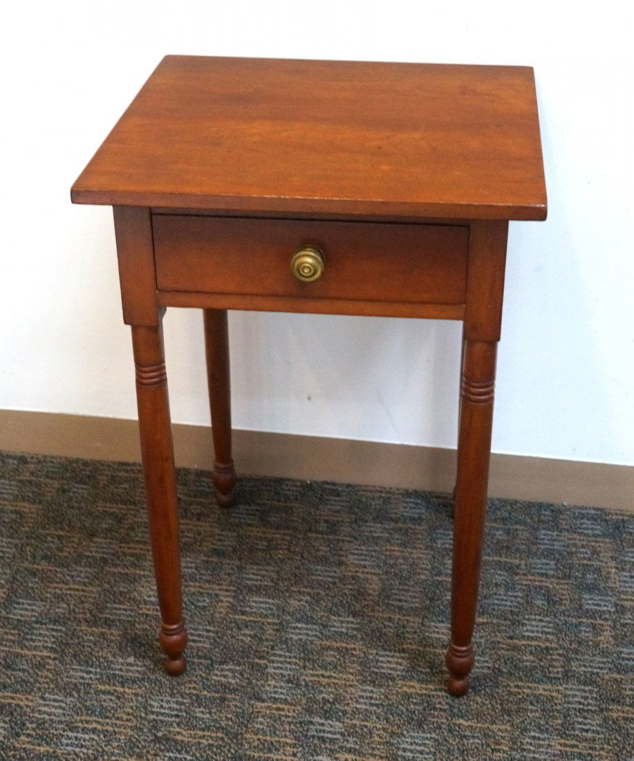 19th Century Cherry End Table (1 of 8)