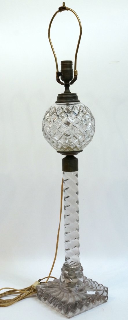 Antique Glass Lamp (1 of 6)