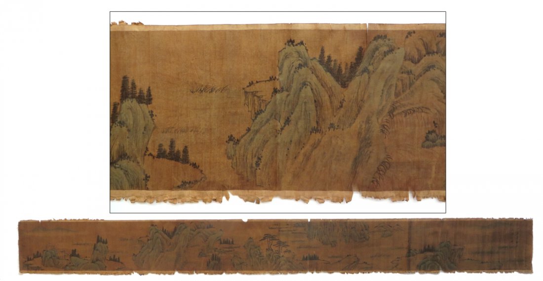 Long Watercolor Landscape Scroll (1 of 10)