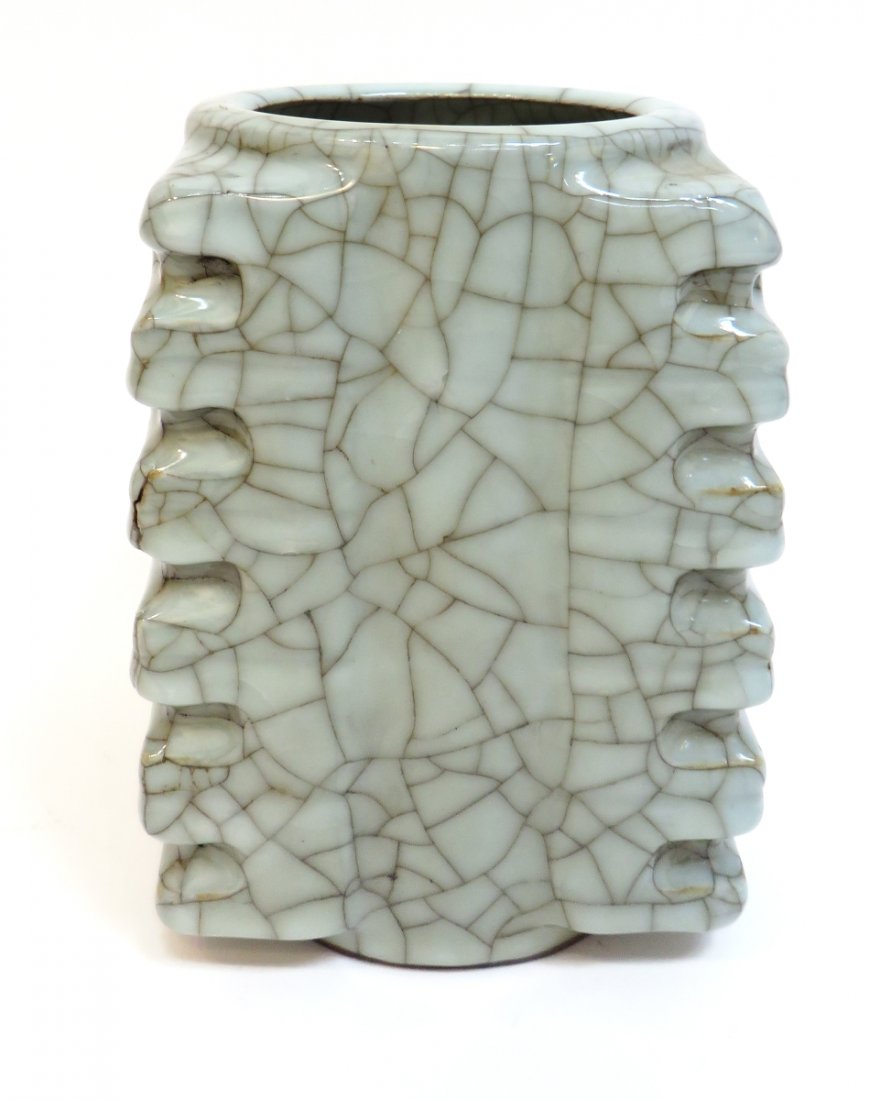 Song Guan Type Glaze Style Vase (1 of 4)