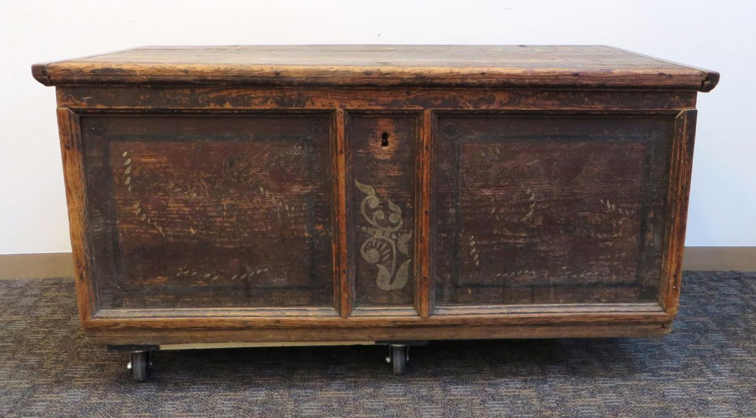 19th Century Blanket Chest (1 of 6)