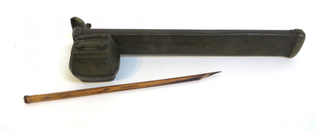 Middle Eastern Bronze Pencil Case (1 of 4)