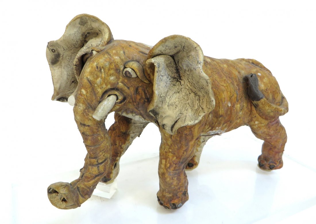 Ceramic Elephant Sculpture (1 of 5)
