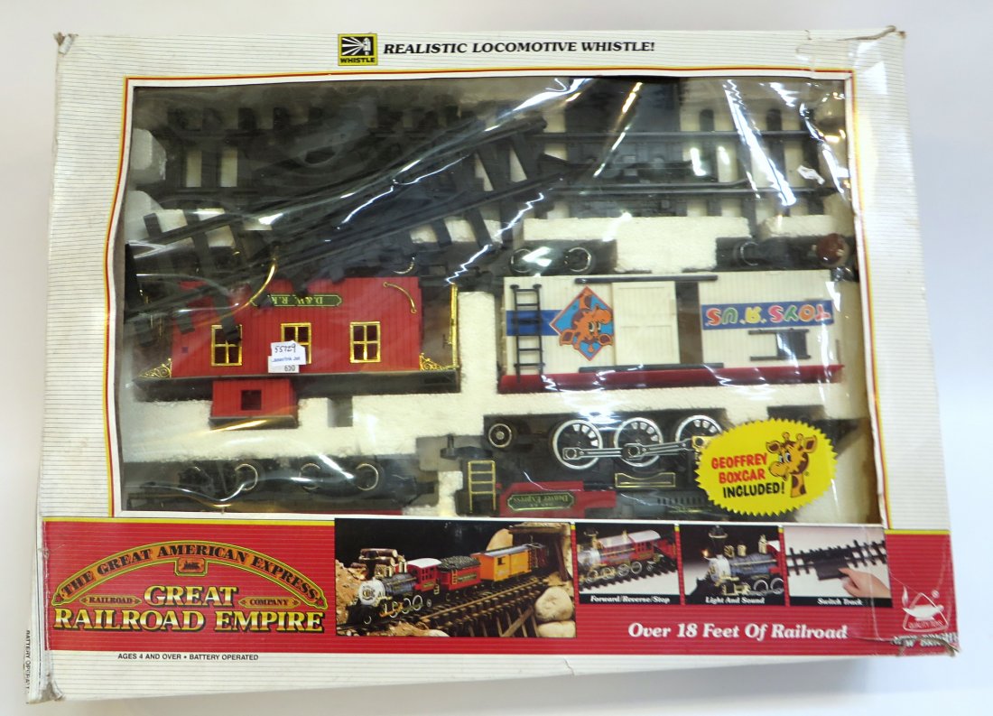 "The Great American Express" Toy Train Set (1 of 3)