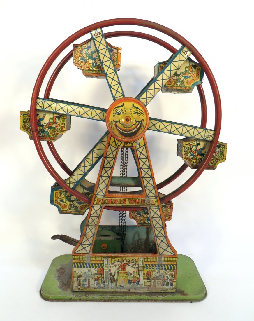 Ferris Wheel Wind Up Tin Toy (1 of 7)