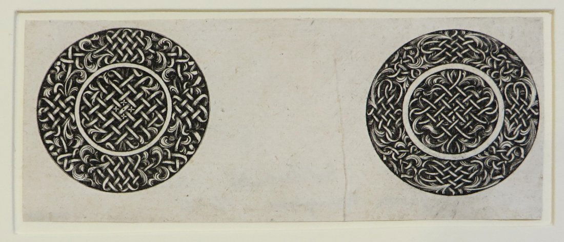 Engraving By Jean Vauquer (Blois, Ca 1621-1686) (1 of 5)