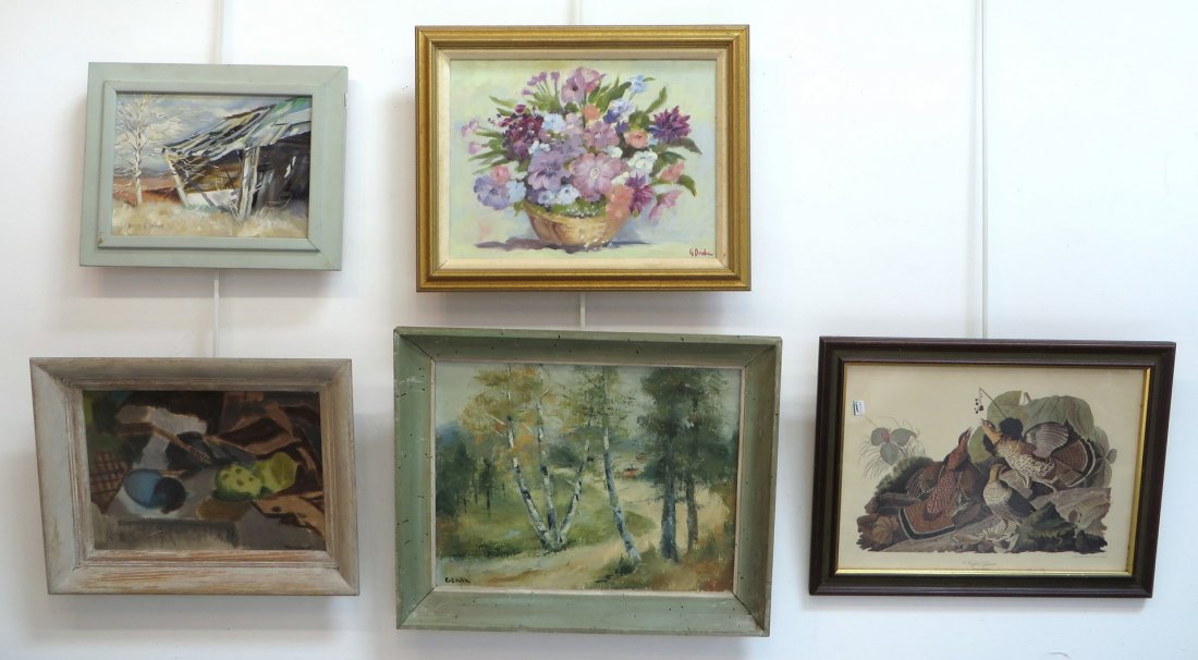 Five Assorted Framed Art Items (1 of 5)