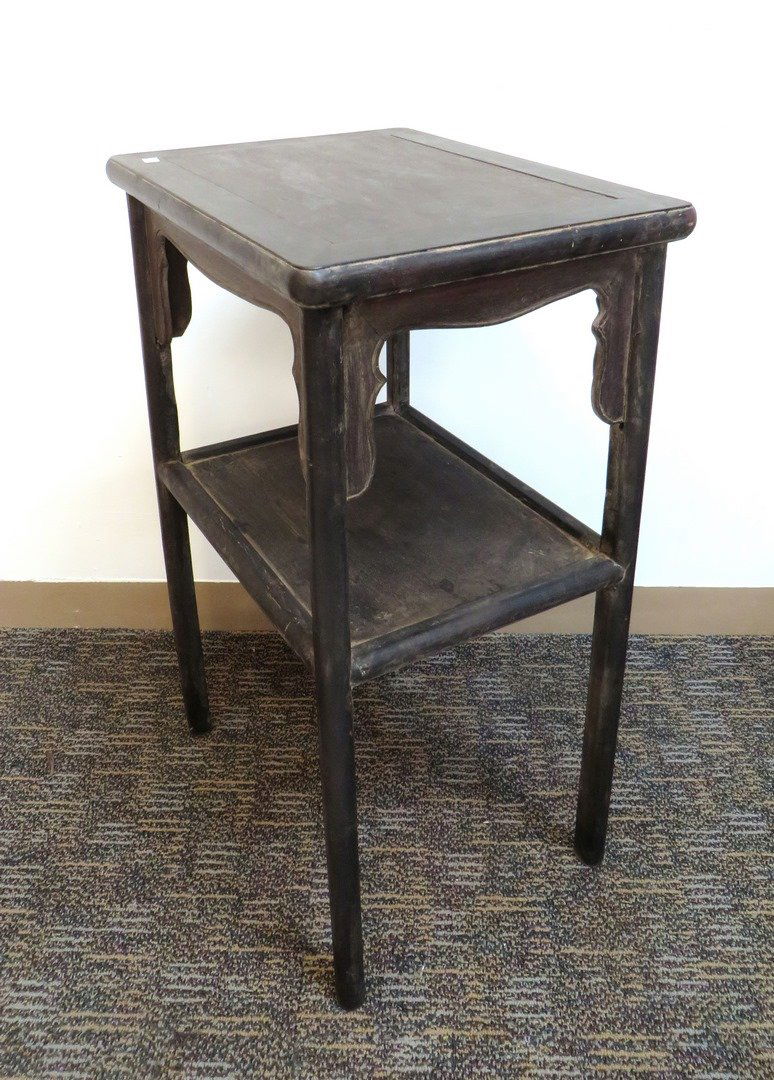 Chinese Zitan Wood End Table (1 of 4)