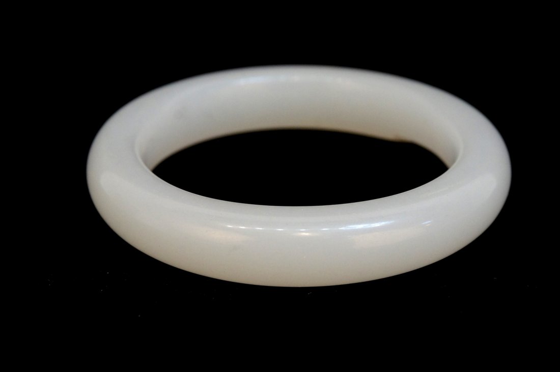 White Jade Bangle (1 of 2)