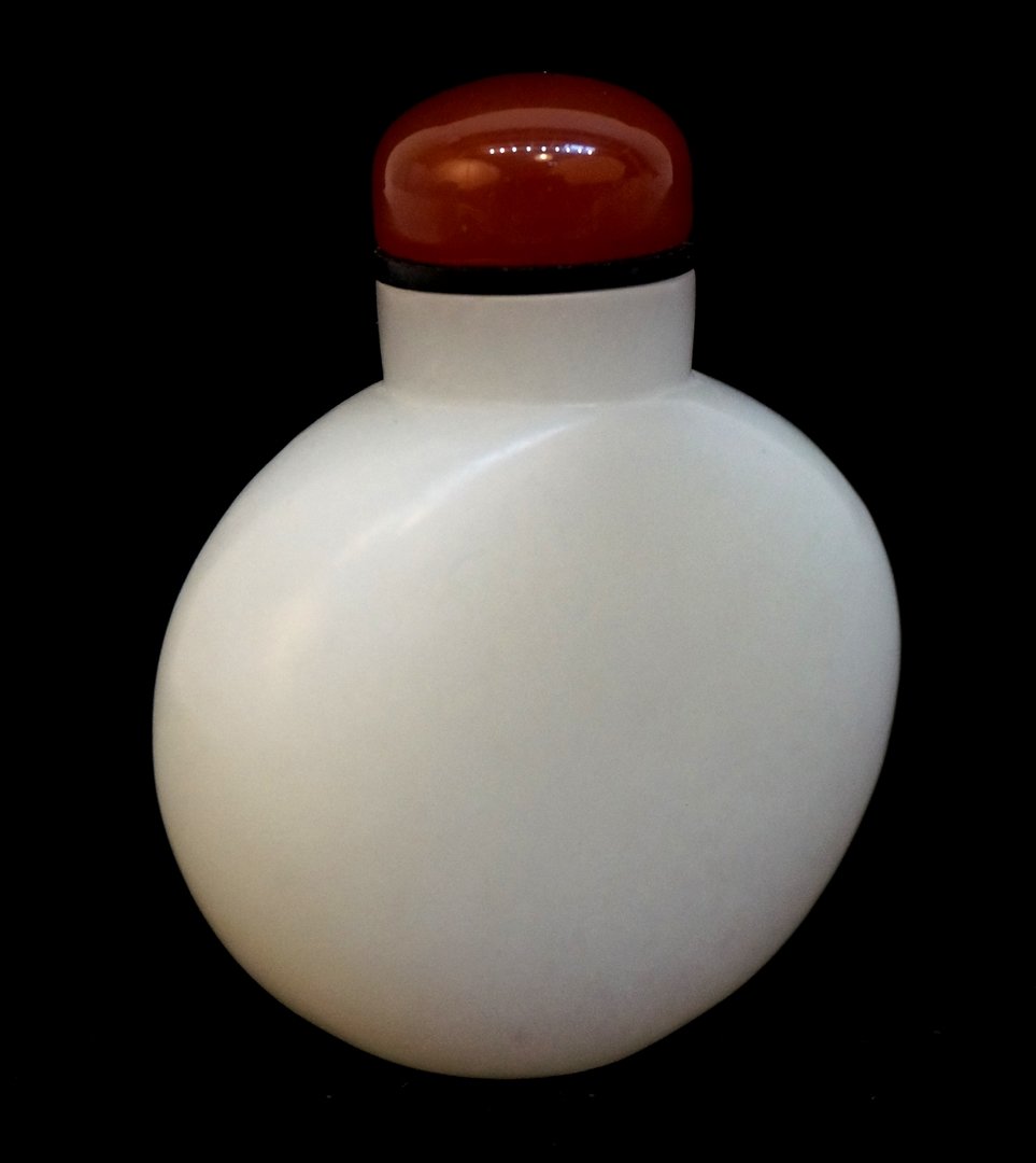 White Jade Snuff Bottle (1 of 3)