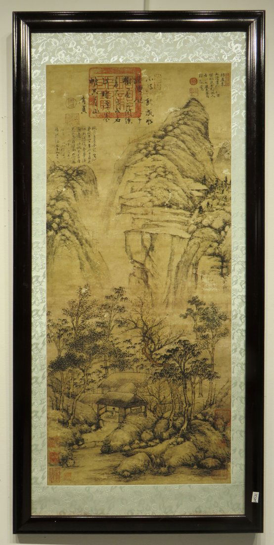 Framed Chinese Watercolor (1 of 10)