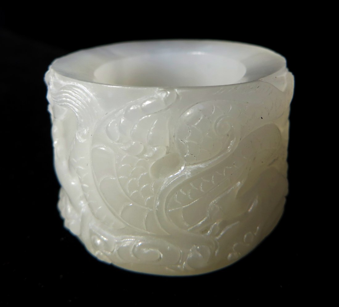 CHINESE JADE ARCHER'S RING (1 of 4)