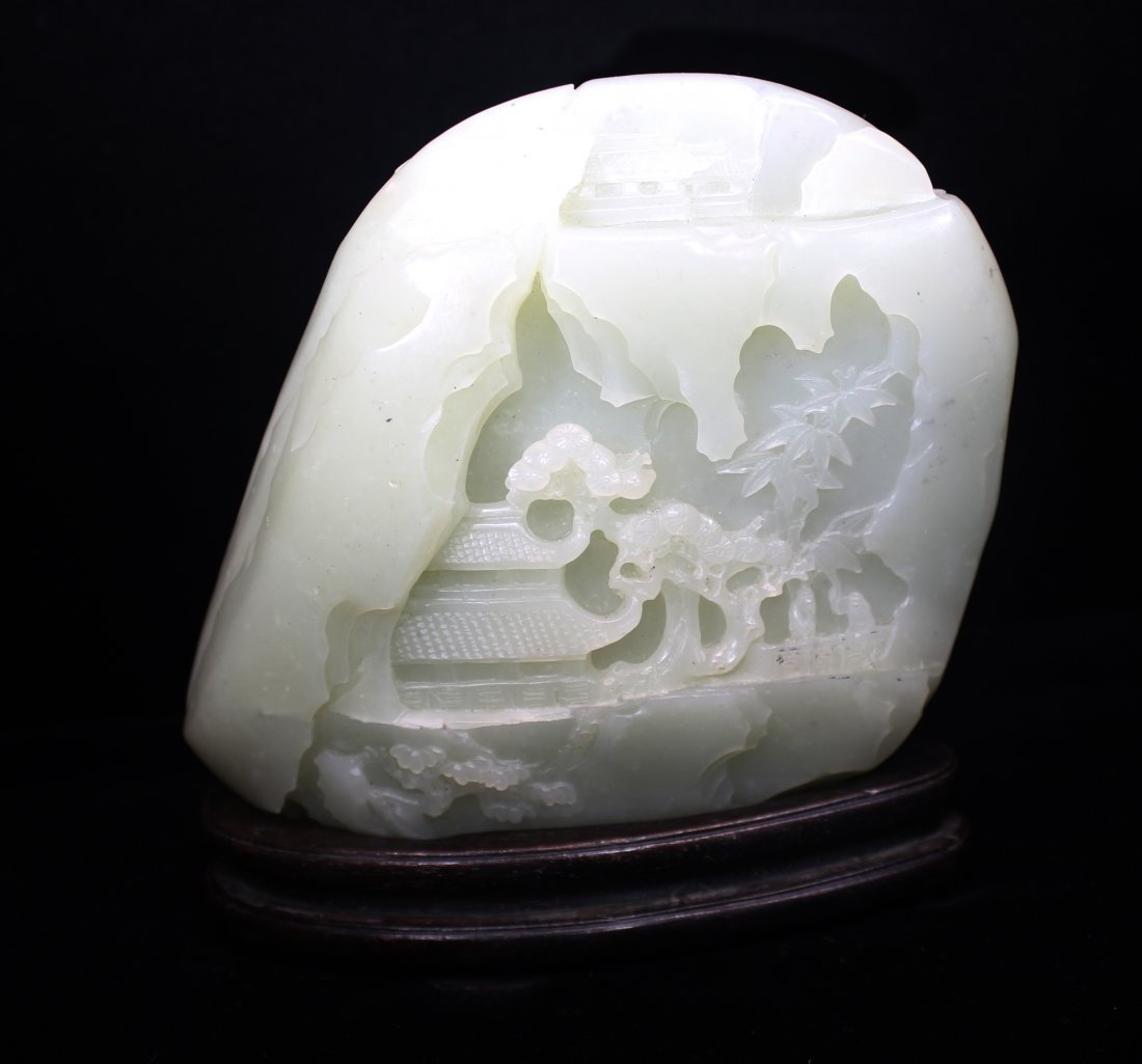 CHINESE WHITE JADE BOULDER (1 of 9)