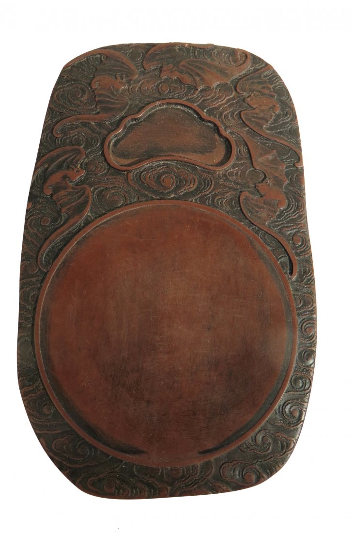 CHINESE CARVED INK STONE (1 of 5)