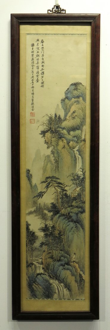 CHINESE WATER COLOR IN FRAME (1 of 7)