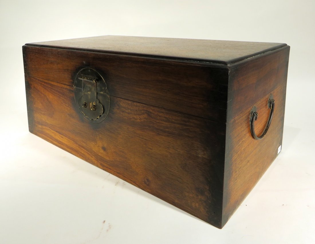 CHINESE HUANGHUALI HARDWOOD BOX (1 of 5)