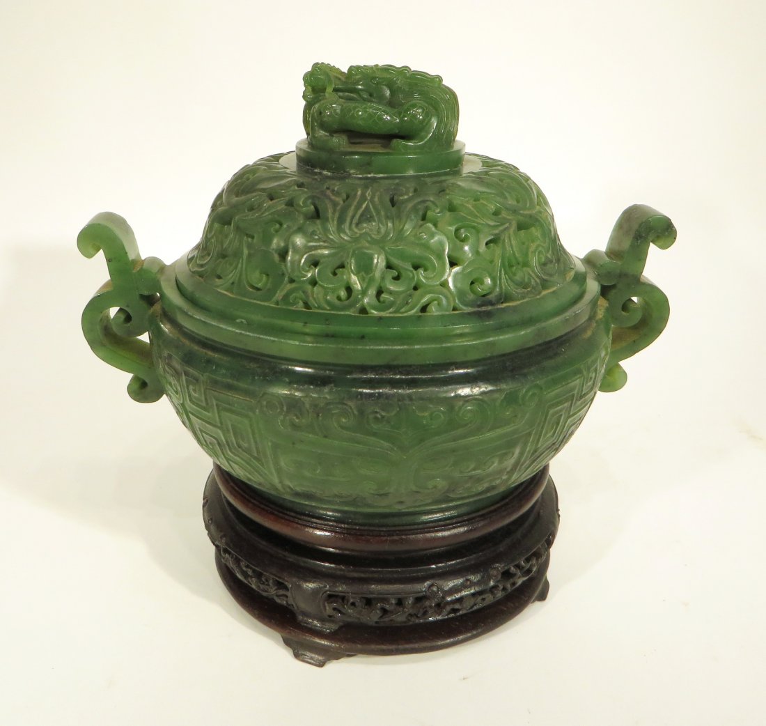 GREEN JADE CENSER (1 of 8)