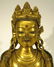 CHINESE QING DYNASTY GILT BRONZE BUDDHA - 2