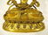 CHINESE QING DYNASTY GILT BRONZE BUDDHA - 3