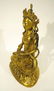 CHINESE QING DYNASTY GILT BRONZE BUDDHA - 4