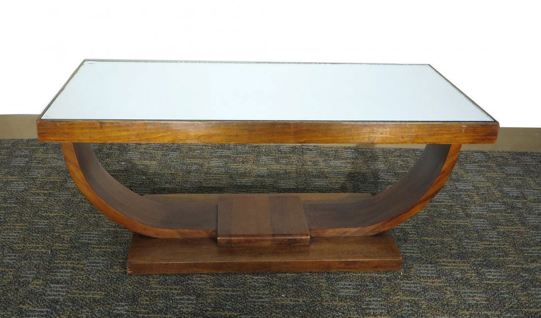 SMALL ART DECO COFFEE TABLE (1 of 5)