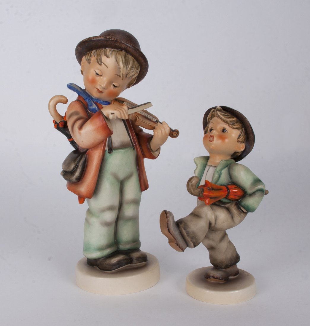 TWO LARGE HUMMEL FIGURES (1 of 3)