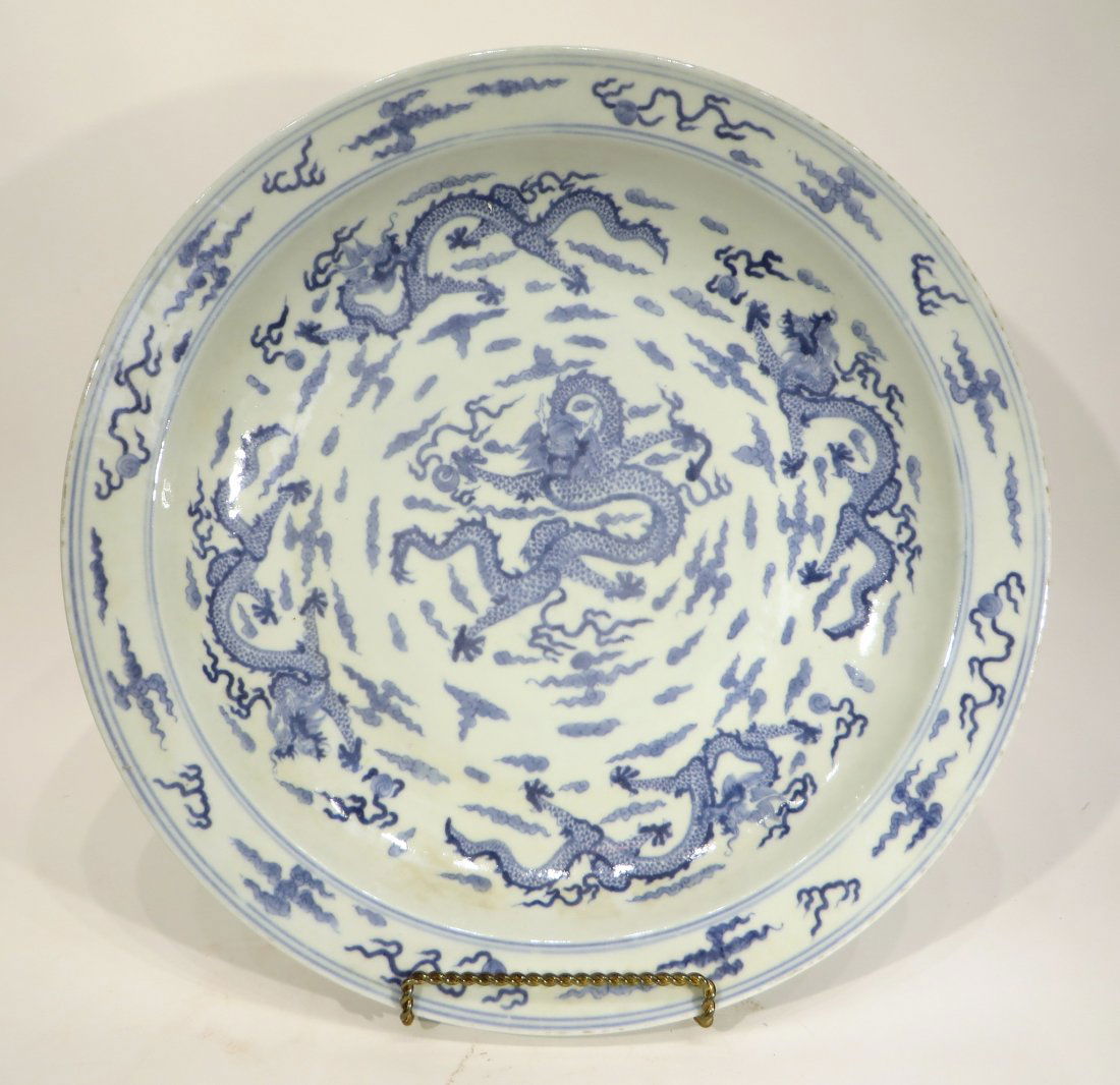 KANGXI STYLE DRAGON CHARGER (1 of 3)
