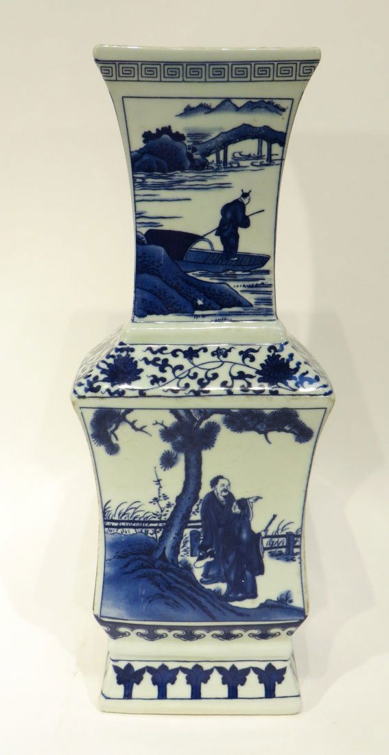 BLUE AND WHITE VASE (1 of 9)