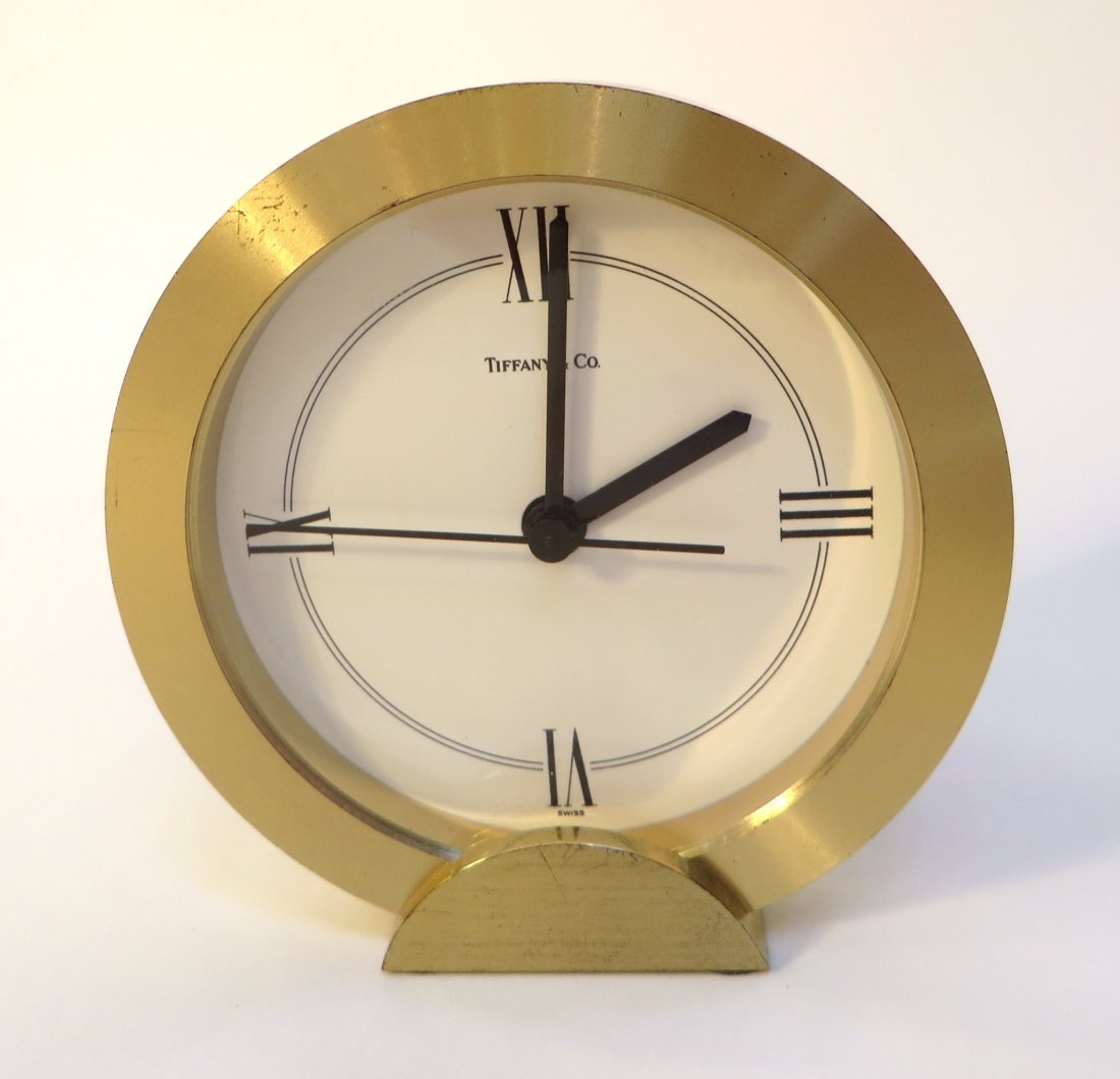 TIFFANY & CO DESK CLOCK (1 of 4)