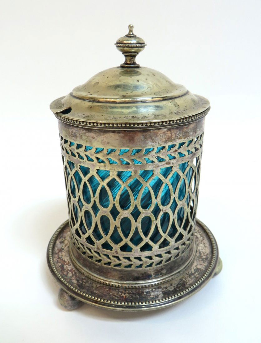 SILVER PLATED COVERED COMPOTE (1 of 3)