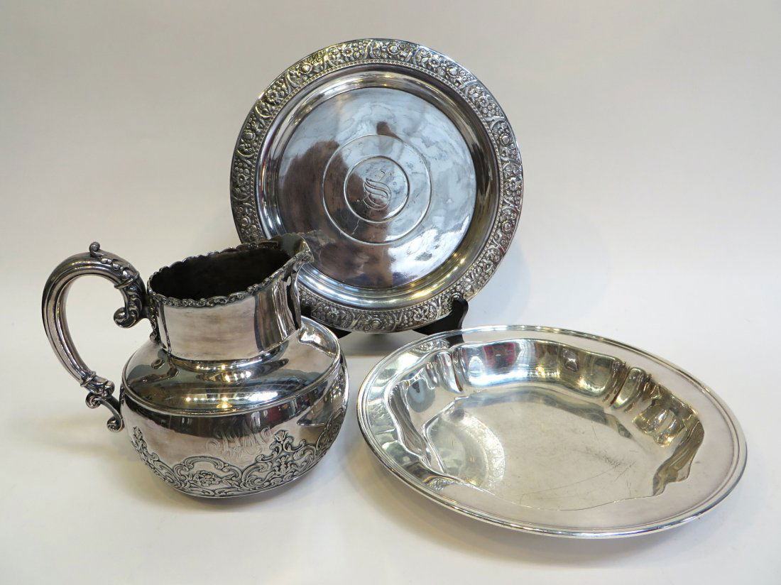 SEVERAL SILVER PLATE  ITEMS (1 of 5)