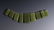 CHINESE RECTANGULAR JADE PENDANTS - 2