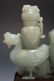 CHINESE WHITE JADE DRAGON PHOENIX DOUBLE URN - 5