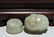 CHINESE WHITE JADE DRAGON PHOENIX DOUBLE URN - 7