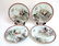 FOUR 20TH CENTURY CHINESE ROOSTER PLATES