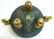 PAIR OF QIANLONG CLOISONNE CENSERS WITH STANDS - 6