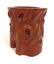 CHINESE BOXWOOD BRUSH POT - 3