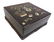 CHINESE ZITAN BOX WITH APPLIED STILL LIFE