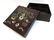 CHINESE ZITAN BOX WITH APPLIED STILL LIFE - 2
