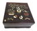 CHINESE ZITAN BOX WITH APPLIED STILL LIFE - 6