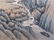 CHINESE PAINTING OF A MOUNTAIN SCENE - 5