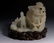 CHINESE WHITE JADE INKWELL ON STAND - 3
