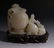 CHINESE WHITE JADE INKWELL ON STAND - 7