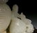 CHINESE WHITE JADE INKWELL ON STAND - 9