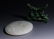 CHINESE JADE SCREEN ON TURQUOISE STAND - 10