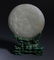 CHINESE JADE SCREEN ON TURQUOISE STAND - 4