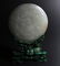 CHINESE JADE SCREEN ON TURQUOISE STAND - 5