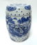 CHINESE BLUE & WHITE GARDEN STOOL