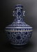 CHINESE BLUE & WHITE QIAN LONG VASE
