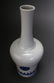 CHINESE KANGXI MARKED BLUE AND WHITE BOTTLE VASE - 4